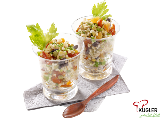 Linsen-Bulgur Salat