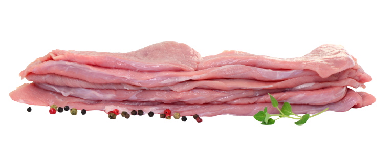 Kalbsschnitzel aus der Oberschale 5 Stück