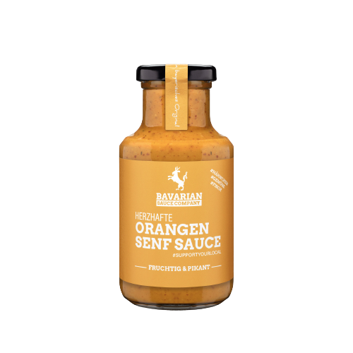 Orangen-Senf Sauce "Bavarian Sauce Company" 250ml